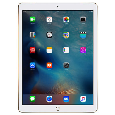 Apple iPad Pro, A9X, iOS, 12.9, Wi-Fi & Cellular, 128GB Gold